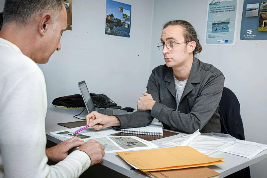 Un architecte conseil en rendez-vous à Tinténiac
