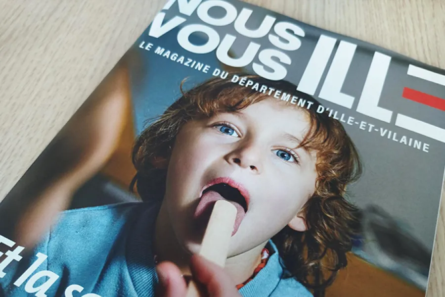 une du magazine
