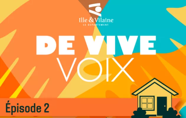 Visuel Podcast de Vive Voix : épisode 2 
