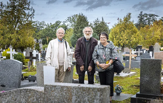 collectif dignité cimetière