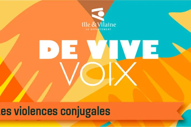 visuel de vive voix violences conjugales