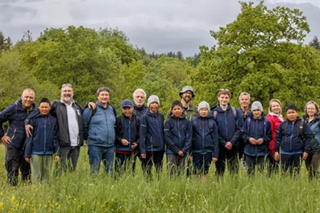 groupe inuits et jeunes bretilliens