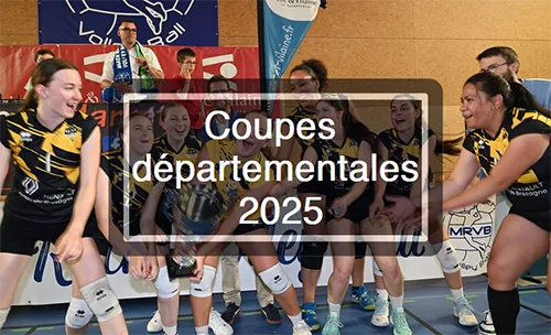 coupes départementales de volley 