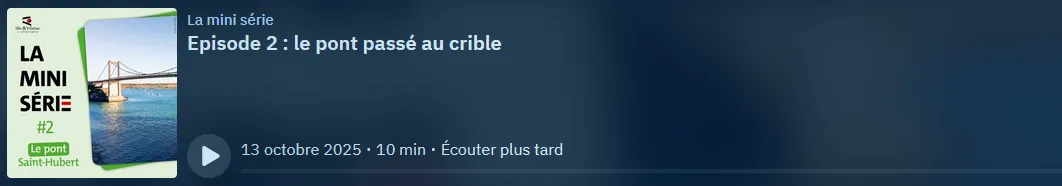 Cliquez sur l'image pour écouter le deuxième épisode