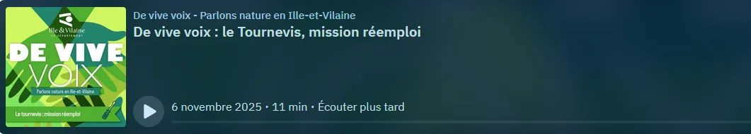 Cliquez sur l'image pour écouter le podcast sur le Tournevis