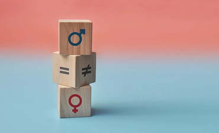 visuel illustration égalité femmes hommes