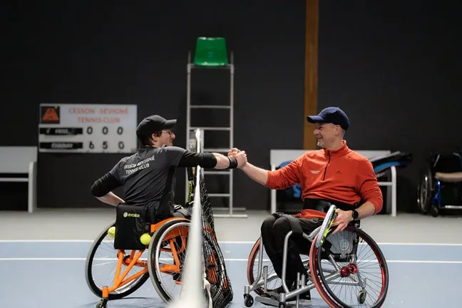 match de tennis fauteuil